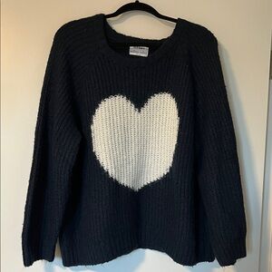 Old navy heart sweater